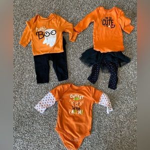 3-6 month girls Halloween